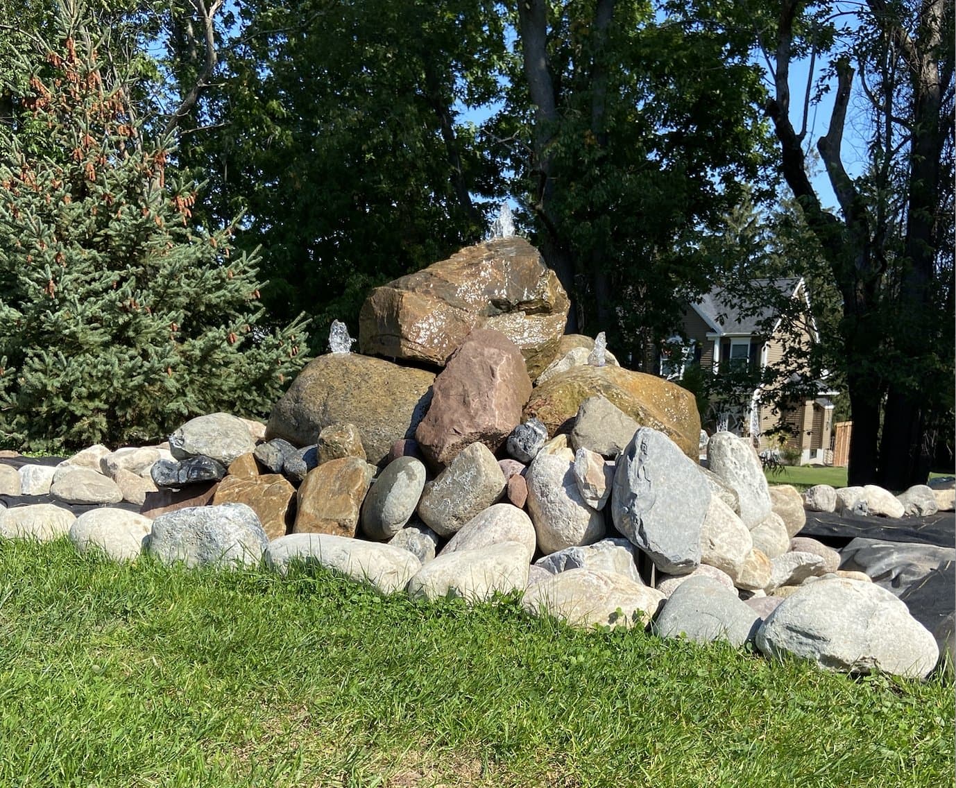 Custom water feature